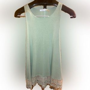 Kimchi Blue, Small, Mint Green Razorback tank top